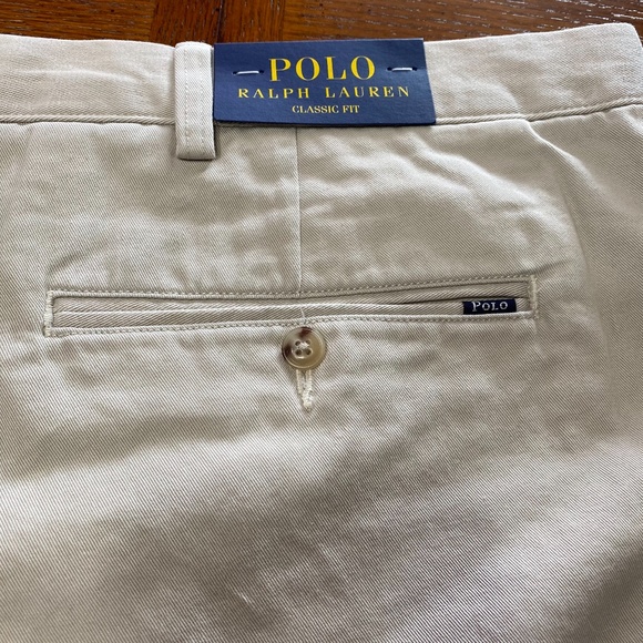 Polo Ralph Lauren Khaki Classic Fit Pants NWT - Picture 4 of 13